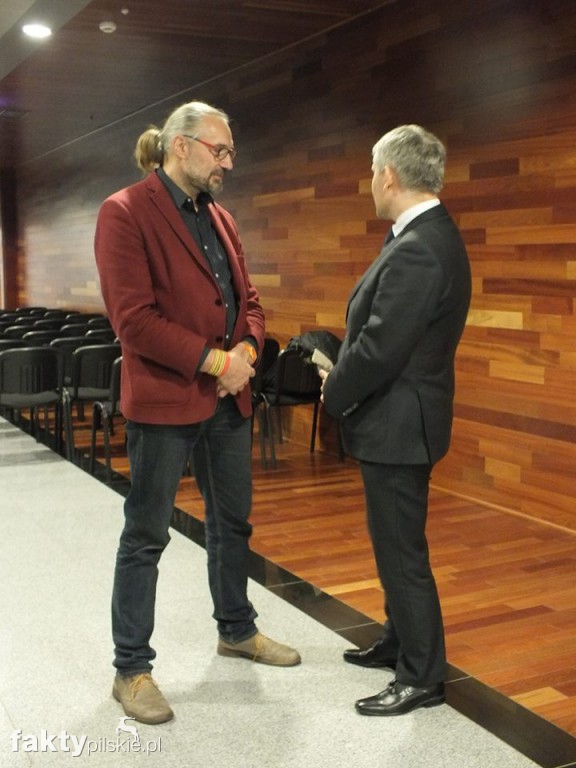 Bronisław Komorowski na debacie w Pile