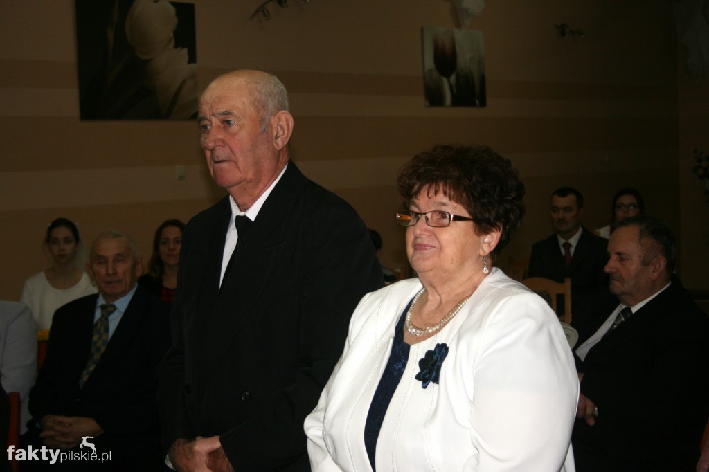 Złoci Jubilaci w USC w Białośliwiu