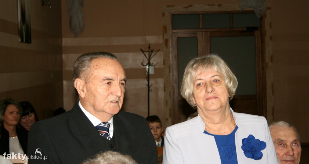 Złoci Jubilaci w USC w Białośliwiu