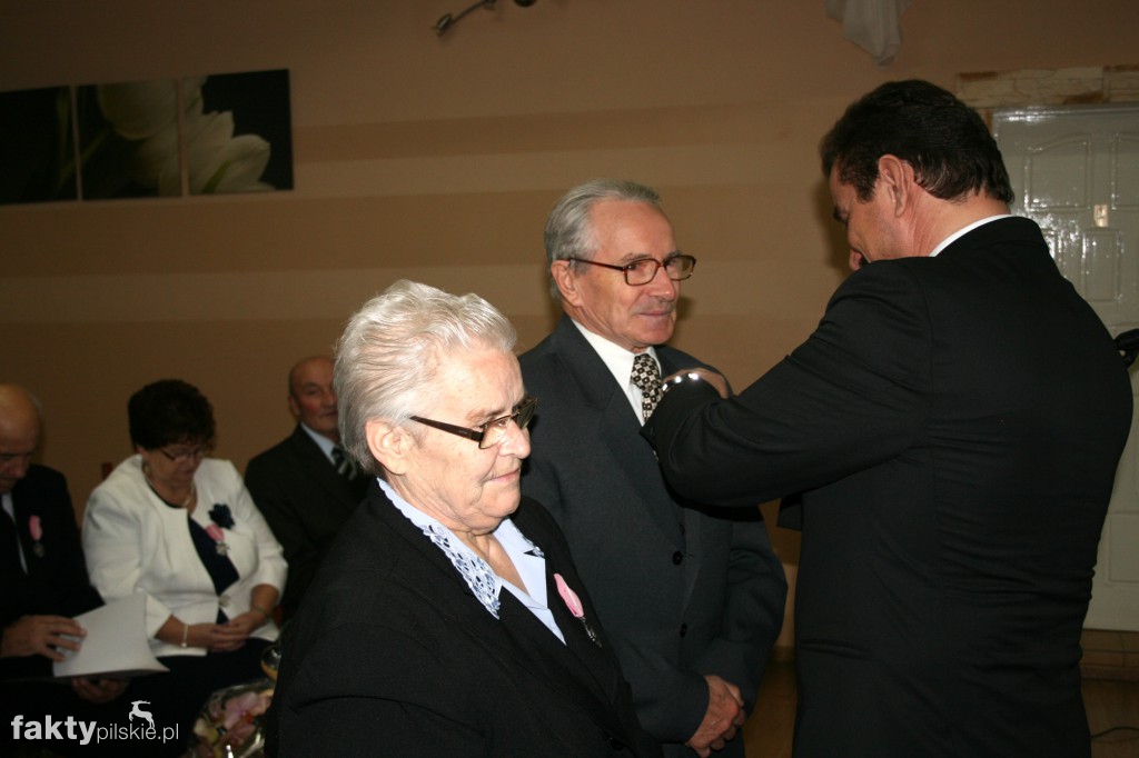Złoci Jubilaci w USC w Białośliwiu