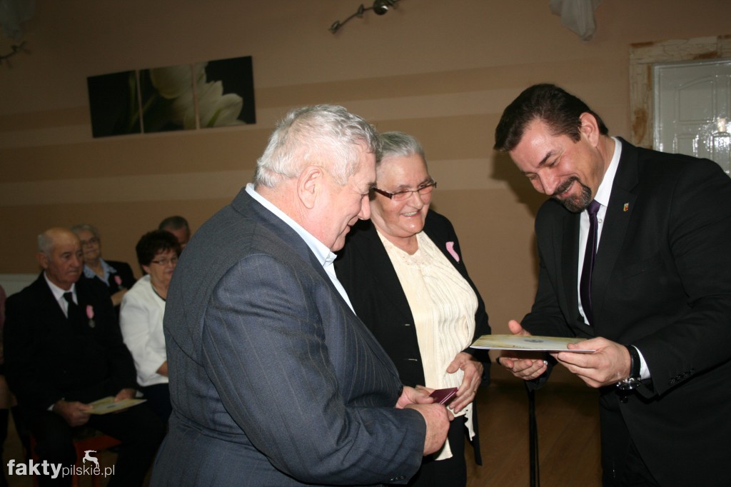 Złoci Jubilaci w USC w Białośliwiu