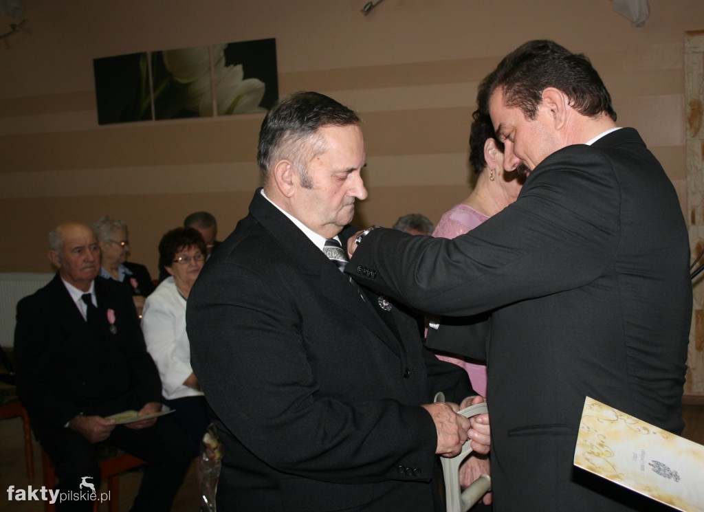 Złoci Jubilaci w USC w Białośliwiu