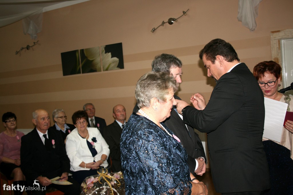 Złoci Jubilaci w USC w Białośliwiu