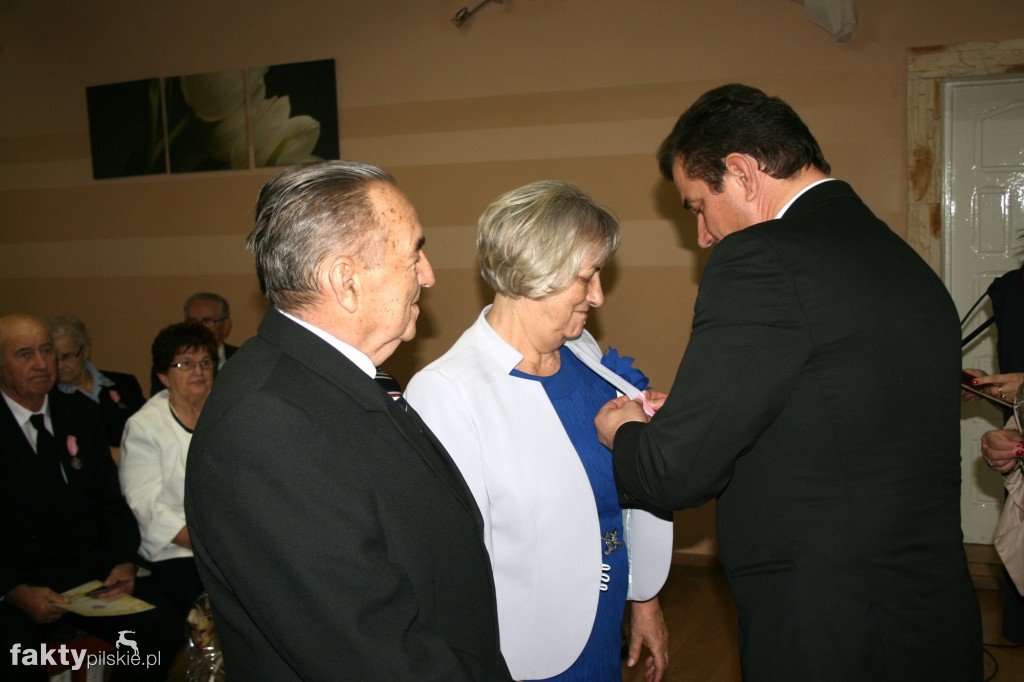 Złoci Jubilaci w USC w Białośliwiu