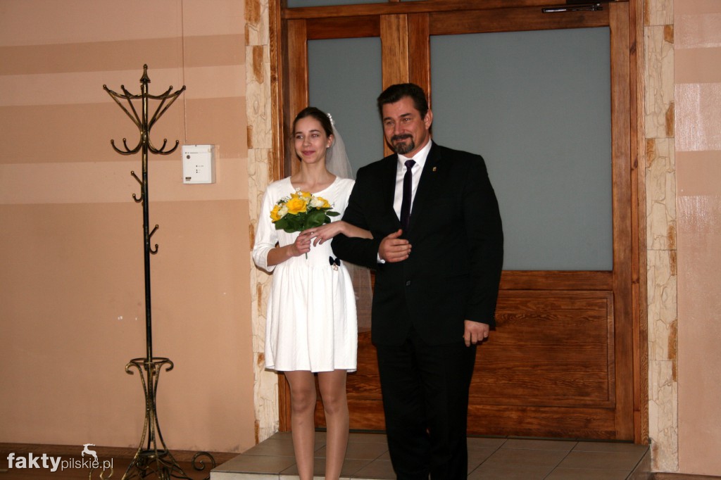 Złoci Jubilaci w USC w Białośliwiu