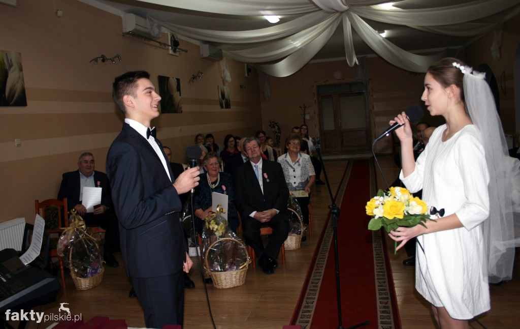 Złoci Jubilaci w USC w Białośliwiu