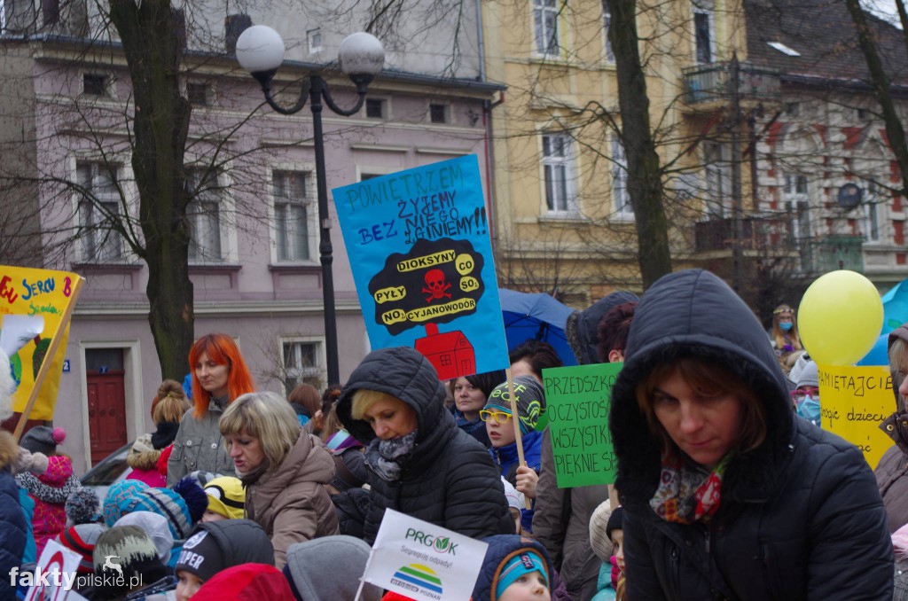 Marsz antysmogowy w Jastrowiu