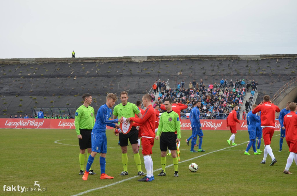 Mecz U20 Polska - Włochy w Pile