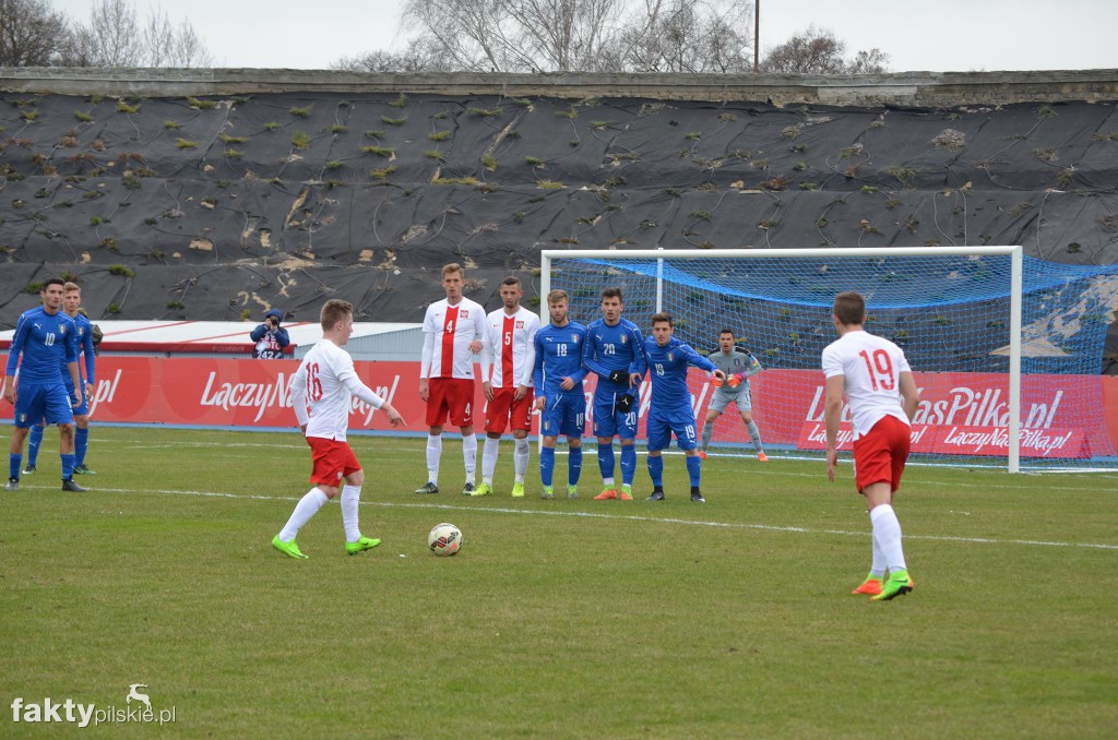 Mecz U20 Polska - Włochy w Pile