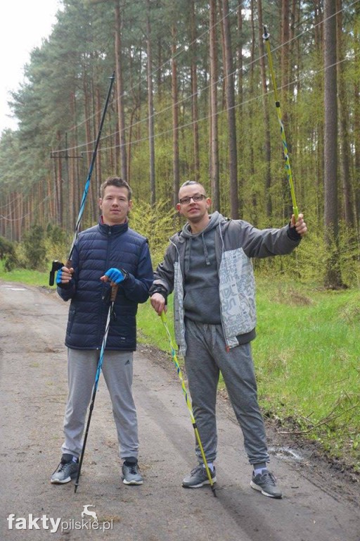 Nordic Walking po leśnych duktach