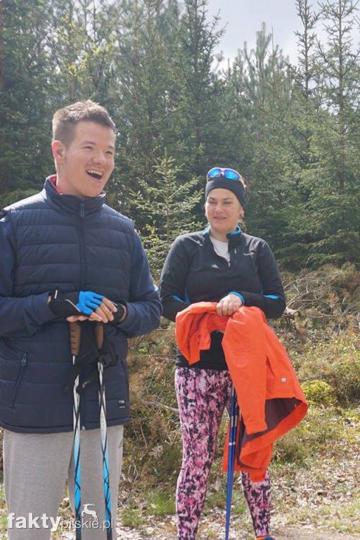 Nordic Walking po leśnych duktach