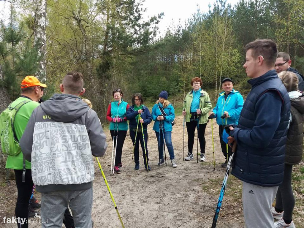 Nordic Walking po leśnych duktach
