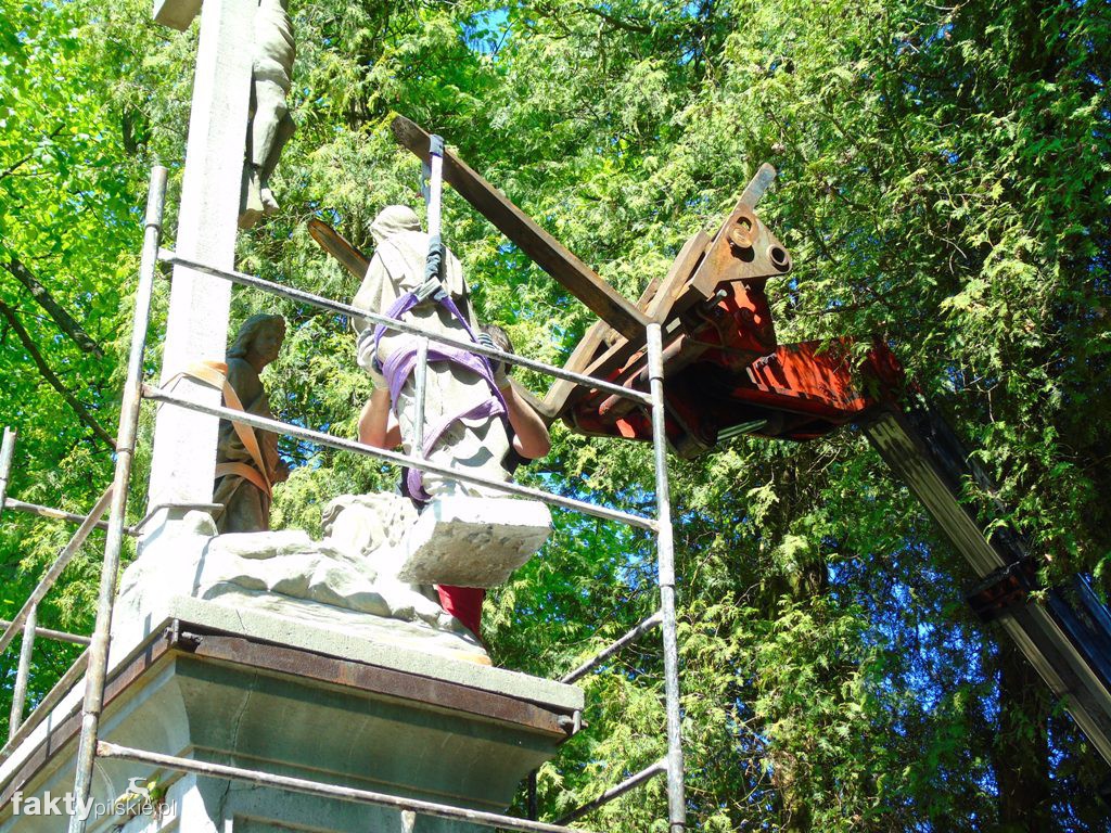 Konserwacja figury kalwaryjskiej