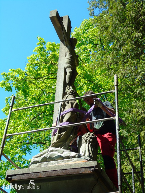 Konserwacja figury kalwaryjskiej