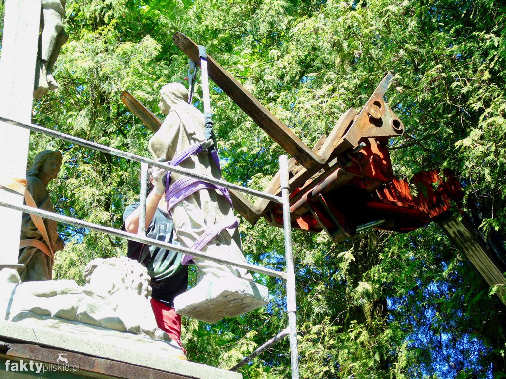 Konserwacja figury kalwaryjskiej