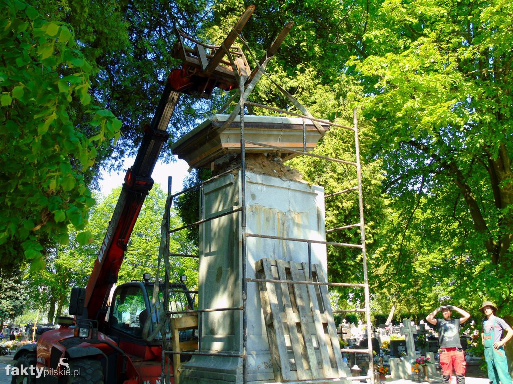 Konserwacja figury kalwaryjskiej