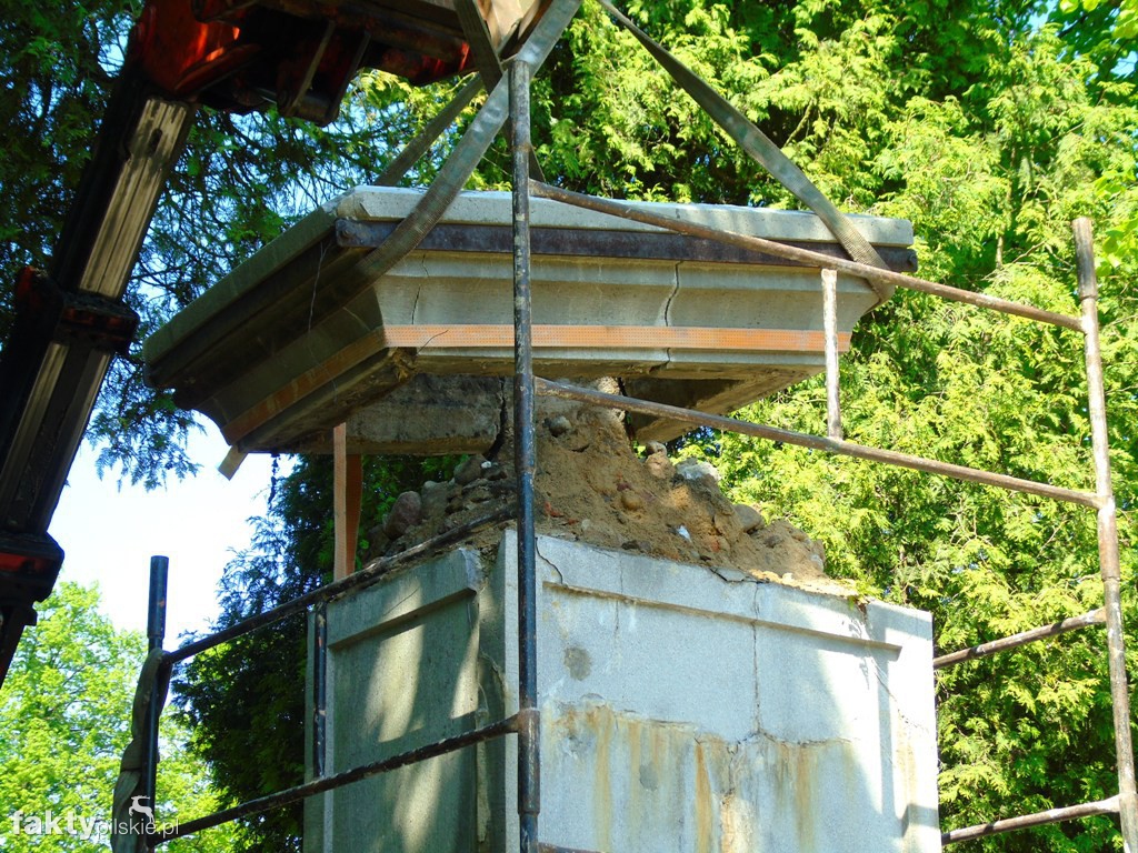 Konserwacja figury kalwaryjskiej