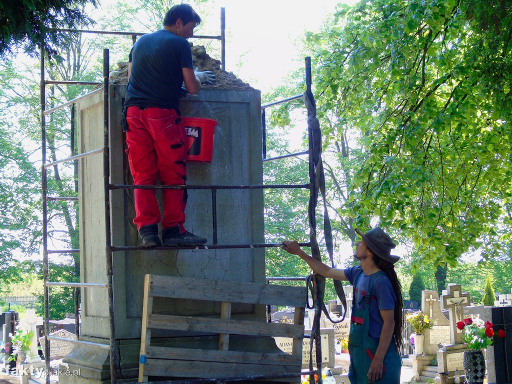 Konserwacja figury kalwaryjskiej