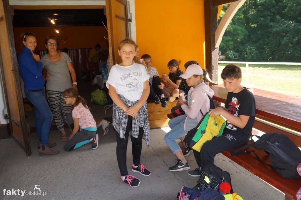 Rajd rowerowy do stadniny w Gleśnie
