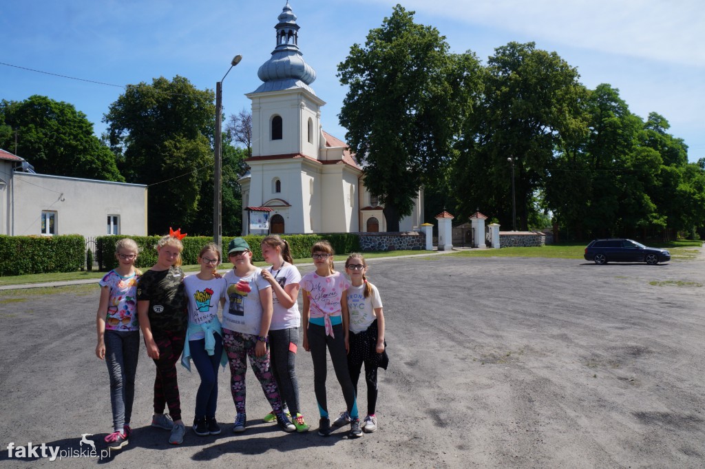 Rajd rowerowy do stadniny w Gleśnie