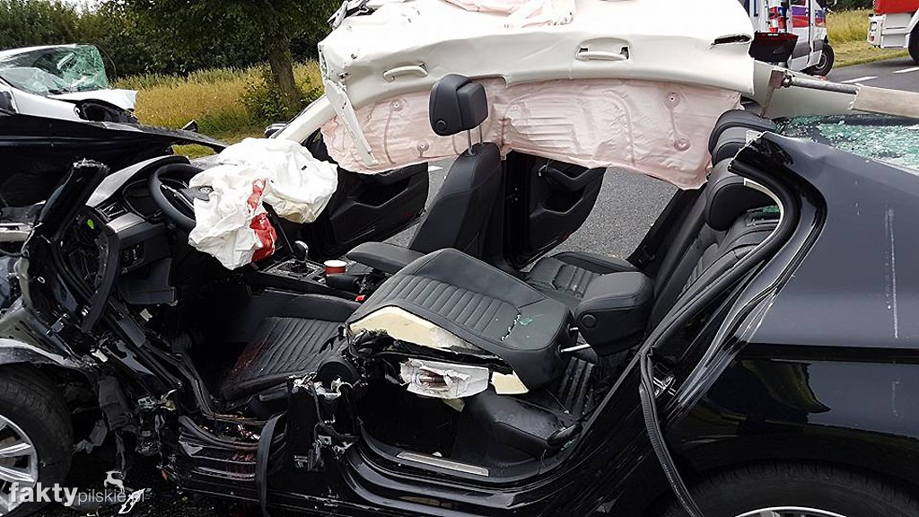 Wypadek na K11 w Budzyniu