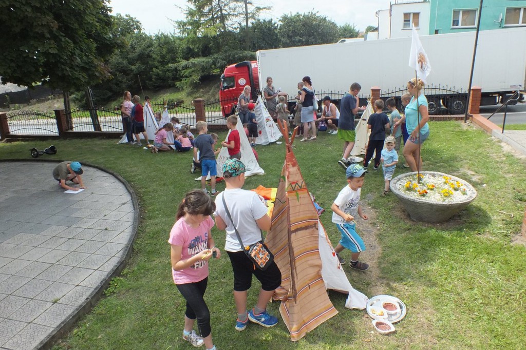 Indiański piknik w Białośliwiu