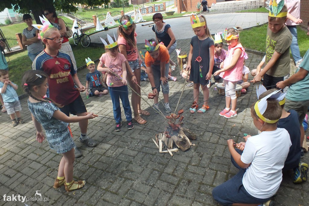 Indiański piknik w Białośliwiu