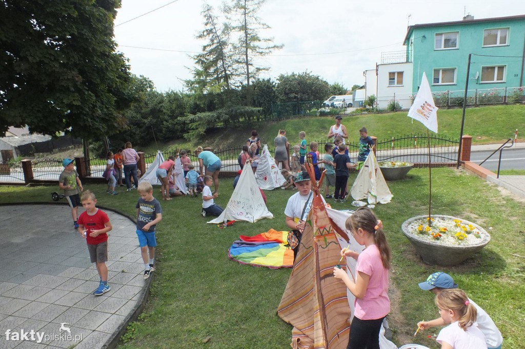 Indiański piknik w Białośliwiu