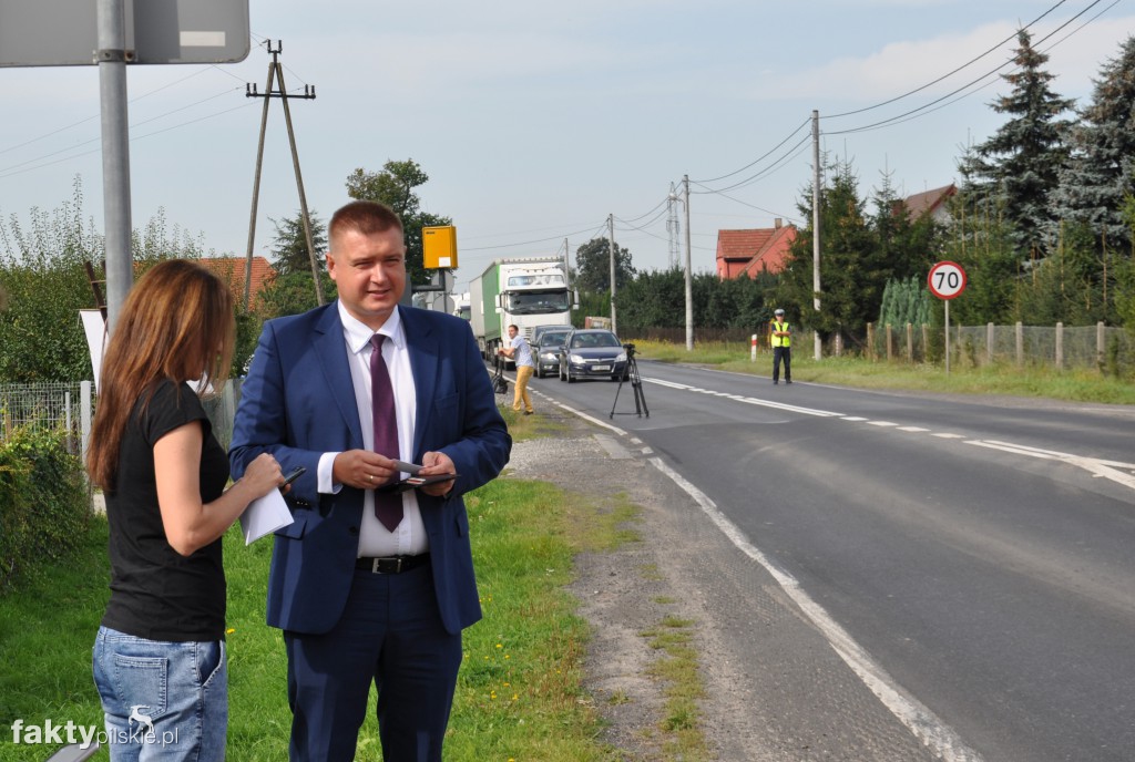 Pikieta przeciwko linii 400 kV