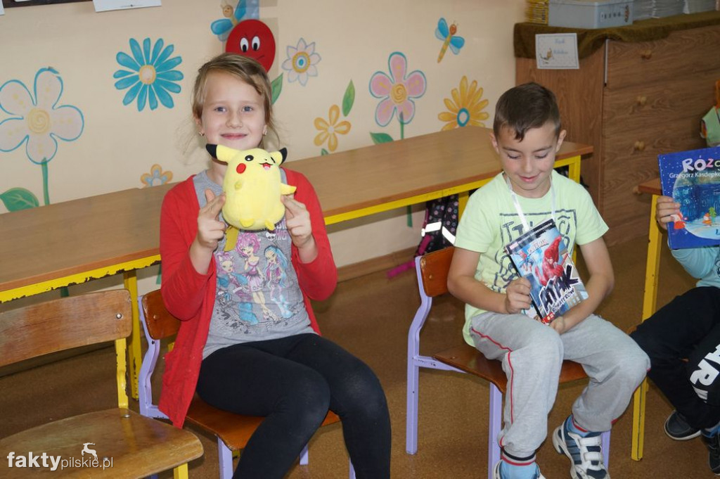 Głośne czytanie w szkole w Wyrzysku