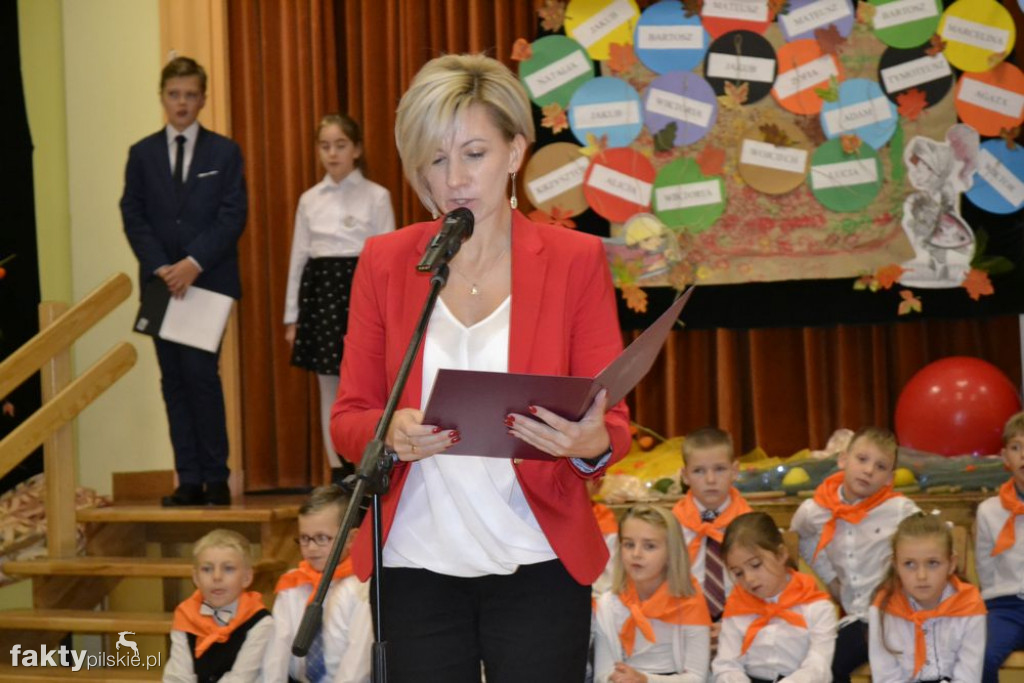 Ślubowanie pierwszoklasistów w Wyrzysku