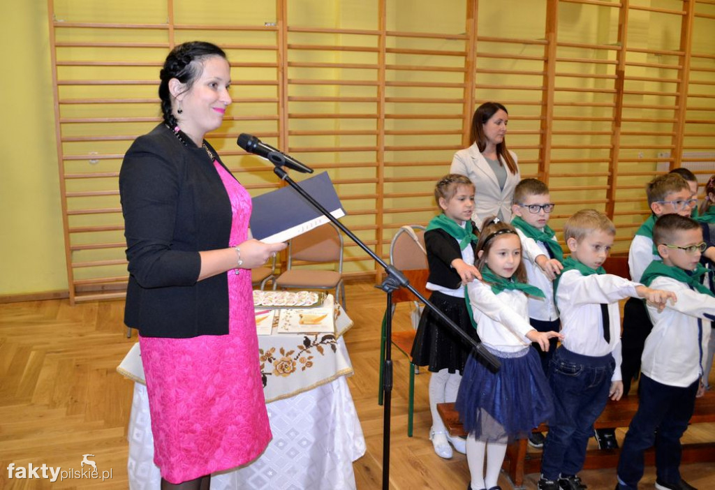 Ślubowanie pierwszoklasistów w Wyrzysku