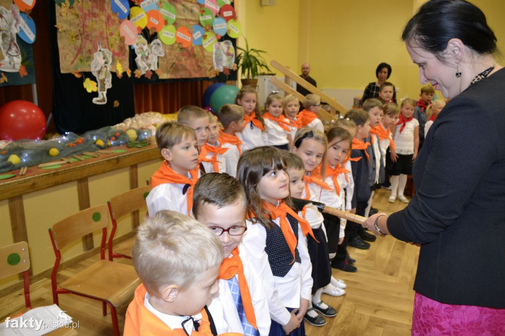 Ślubowanie pierwszoklasistów w Wyrzysku