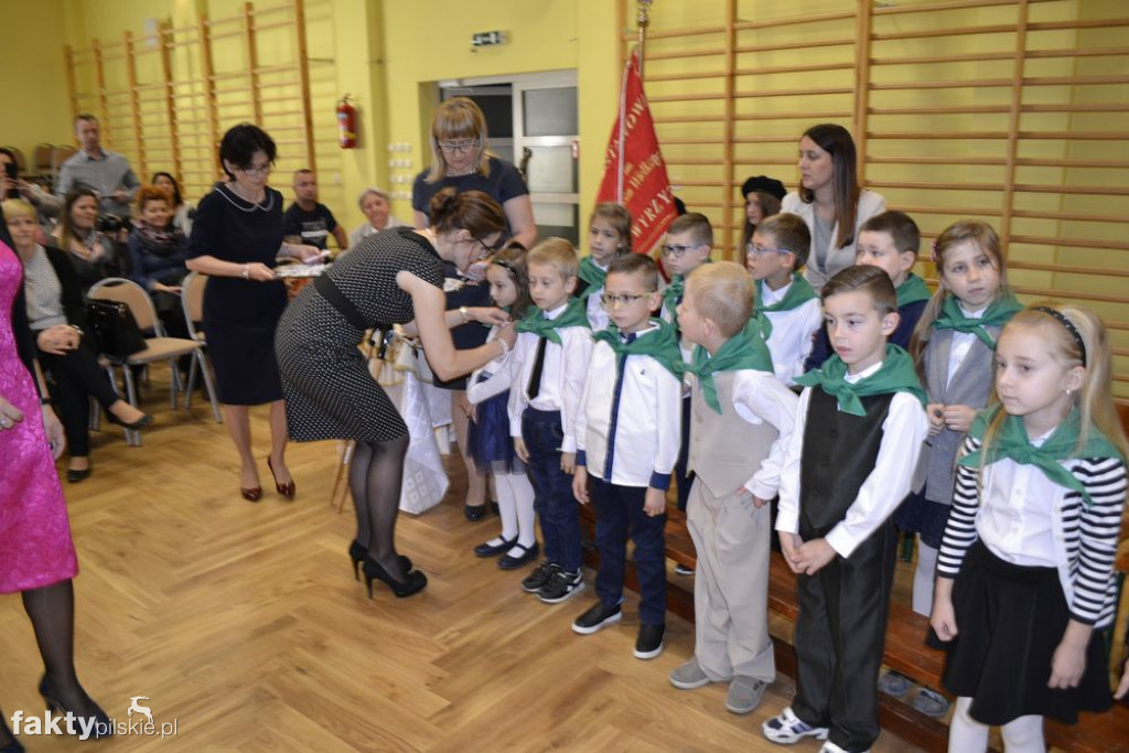 Ślubowanie pierwszoklasistów w Wyrzysku