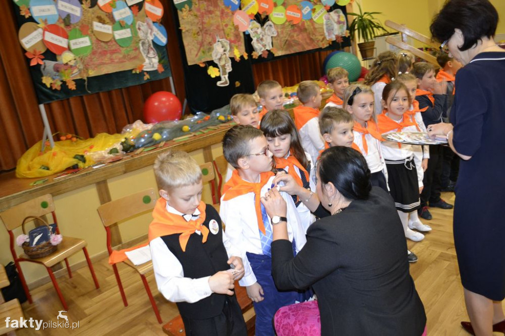 Ślubowanie pierwszoklasistów w Wyrzysku