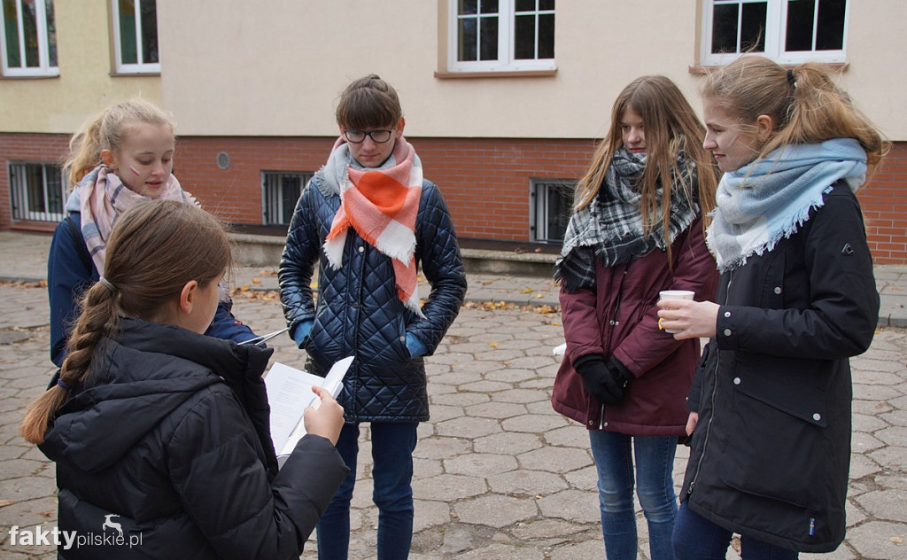 Niepodległościowa Gra Miejska w Wyrzysku