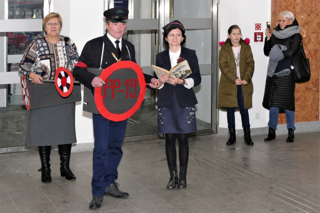 Dzień Kolejarza na dworcu PKP w Pile