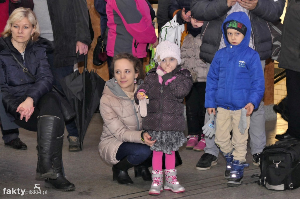 Dzień Kolejarza na dworcu PKP w Pile