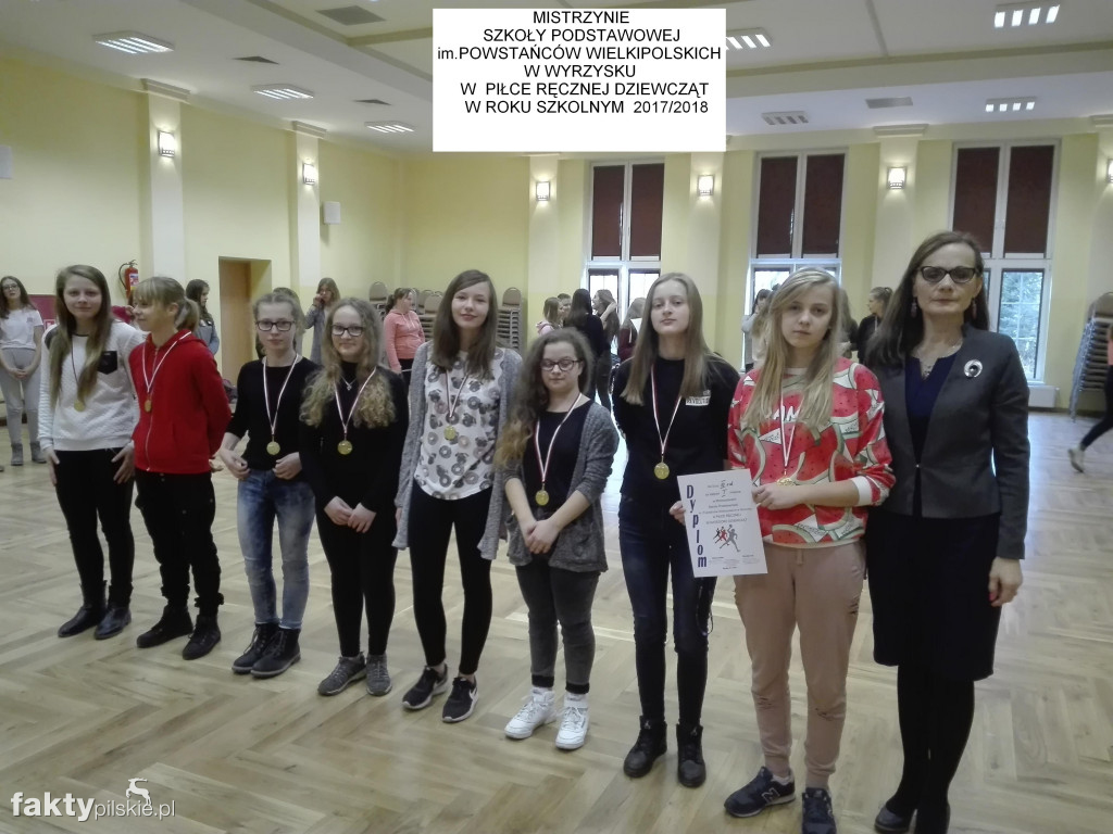 Mistrzostwa SP w Wyrzysku w piłce ręcznej