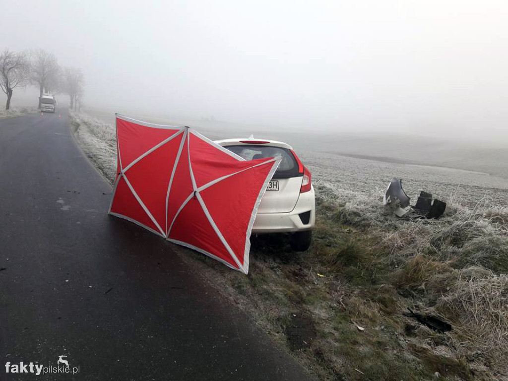 Śmiertelny wypadek koło Szydłowa