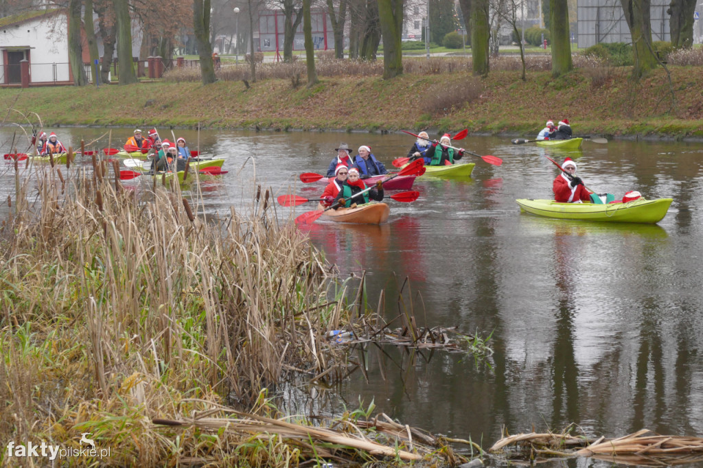 Spływ Mikołajkowy 2017 w Pile