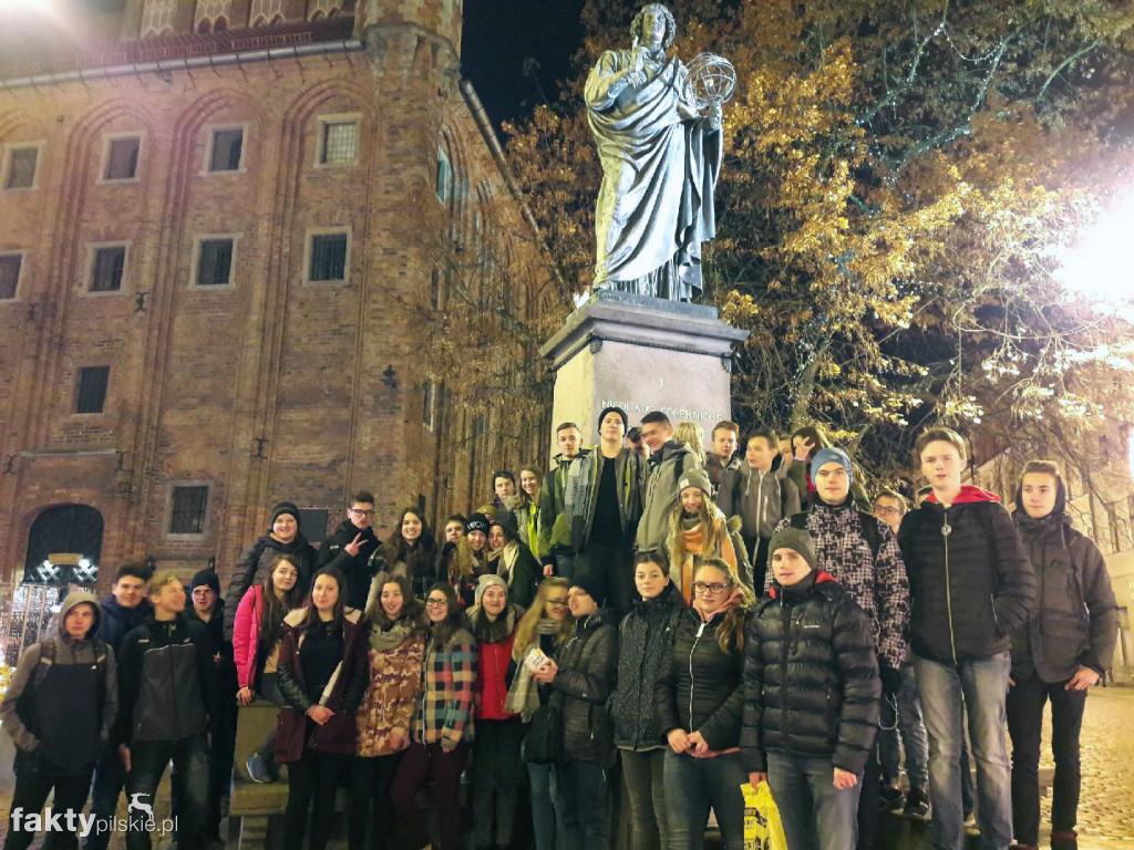 Gimnazjaliści z Wyrzyska w Toruniu