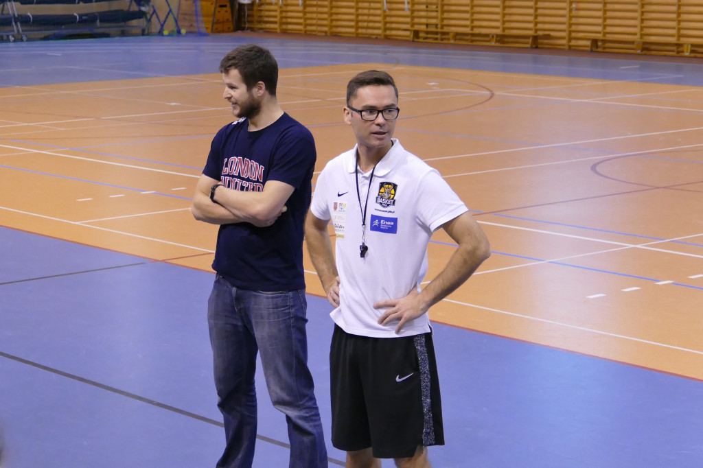 Zajęcia młodzieży Basketu Piła