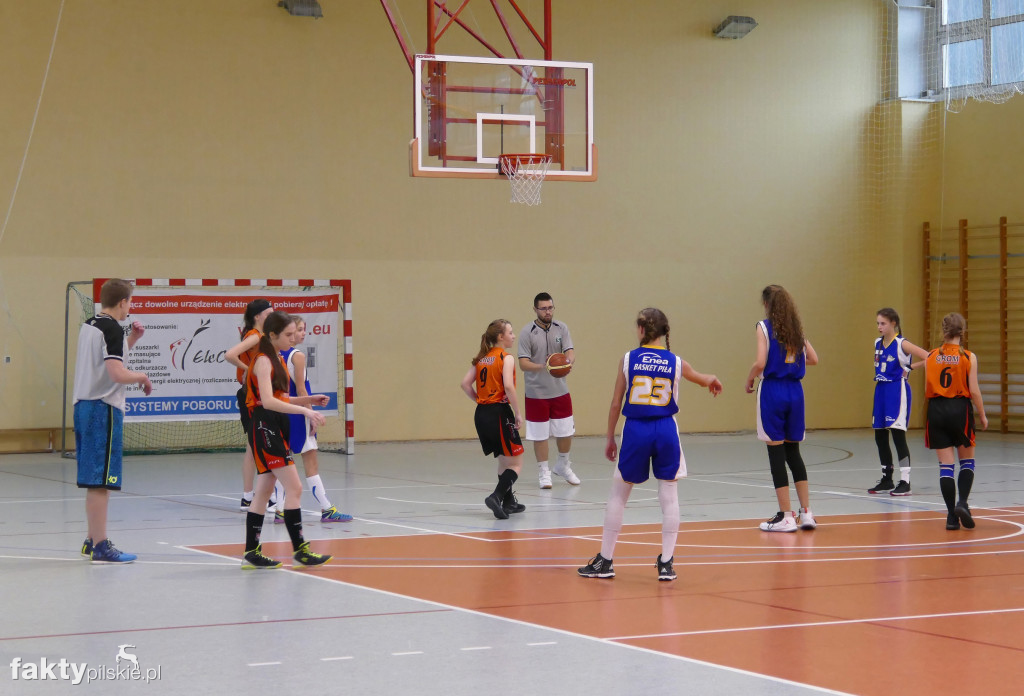 Zajęcia młodzieży Basketu Piła