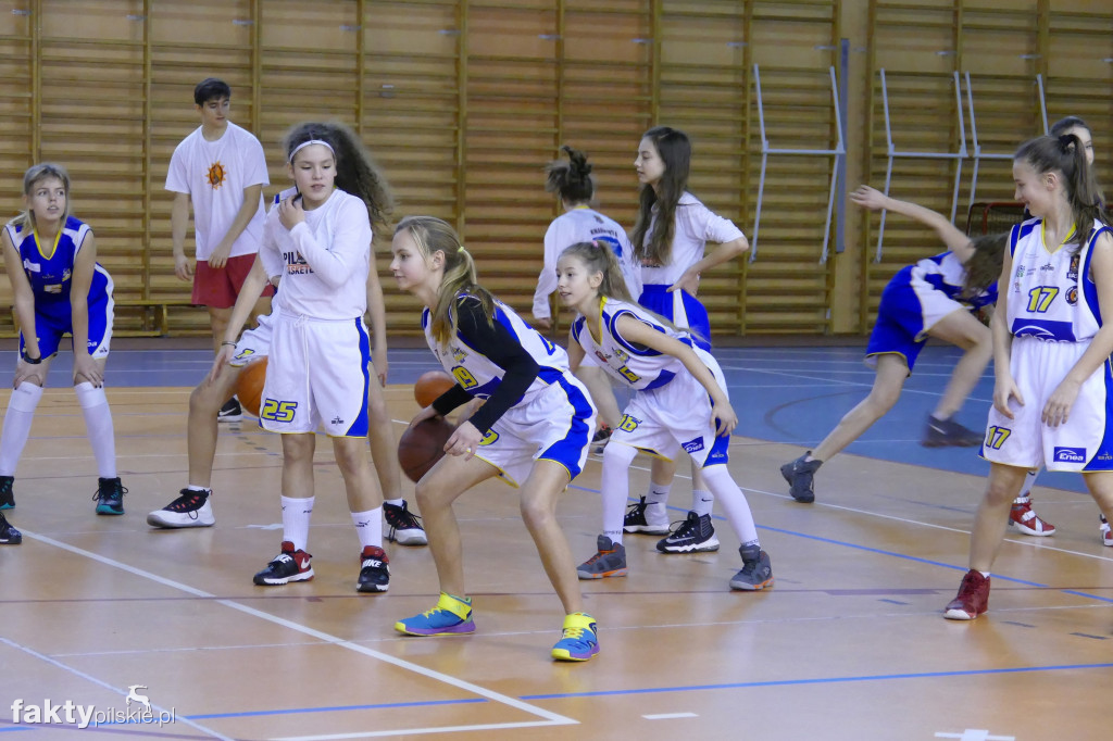 Zajęcia młodzieży Basketu Piła