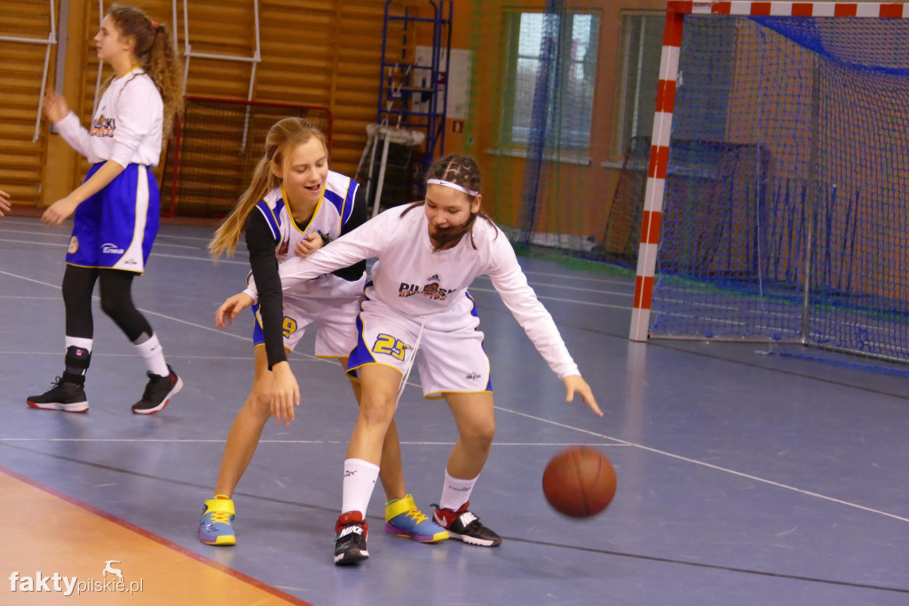 Zajęcia młodzieży Basketu Piła