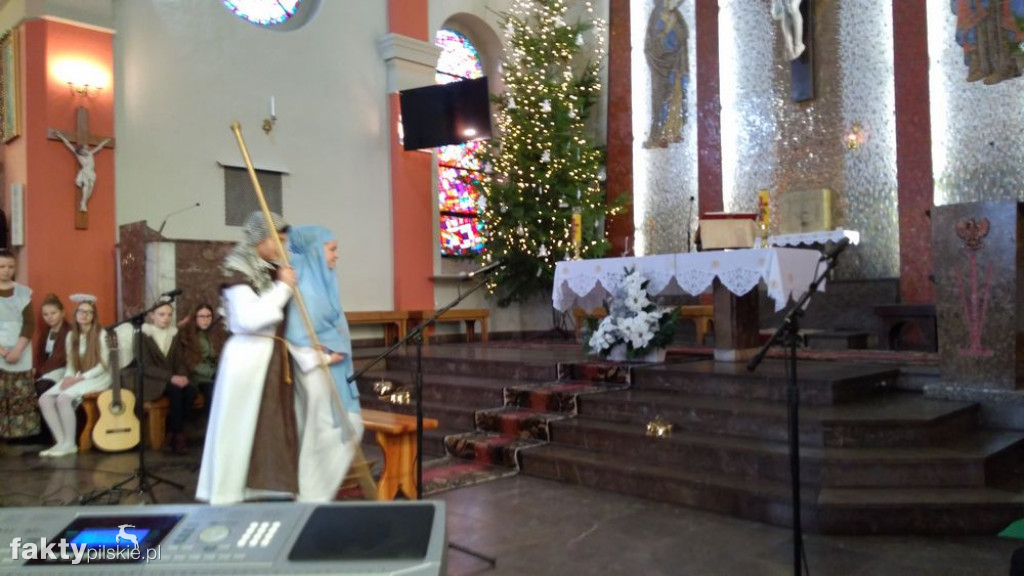 Jasełka w kościele w Wyrzysku