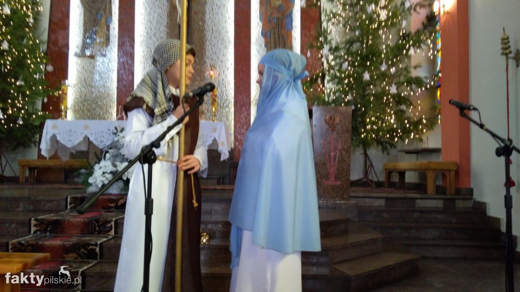 Jasełka w kościele w Wyrzysku