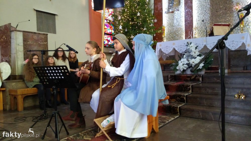 Jasełka w kościele w Wyrzysku