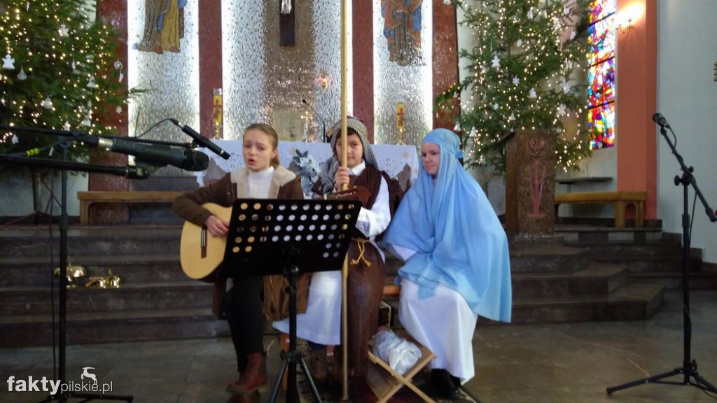 Jasełka w kościele w Wyrzysku